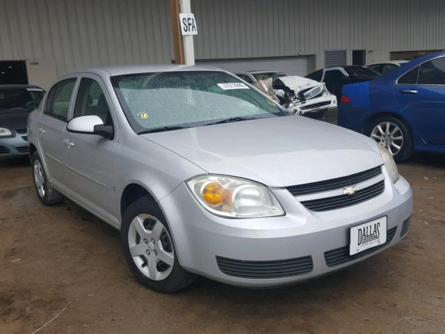 1G1AL55F877409878 - 2007 CHEVROLET COBALT LT SILVER photo 1