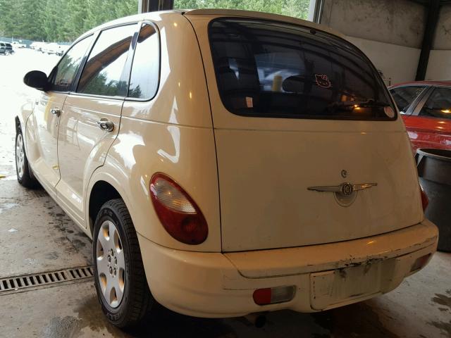 3A4FY48B66T312765 - 2006 CHRYSLER PT CRUISER WHITE photo 3