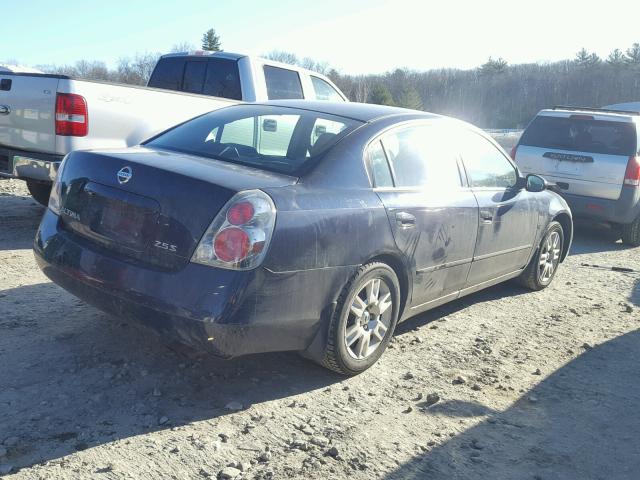 1N4AL11D85C326871 - 2005 NISSAN ALTIMA S BLUE photo 4