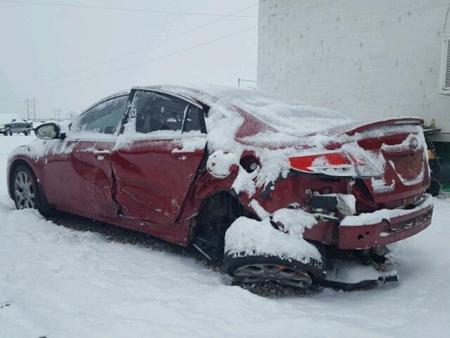 1YVHZ8CB0B5M06008 - 2011 MAZDA 6 S RED photo 3