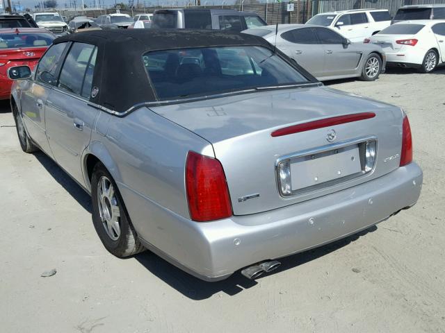 1G6KD54Y94U236139 - 2004 CADILLAC DEVILLE SILVER photo 3