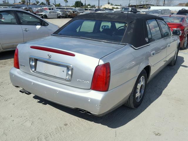 1G6KD54Y94U236139 - 2004 CADILLAC DEVILLE SILVER photo 4