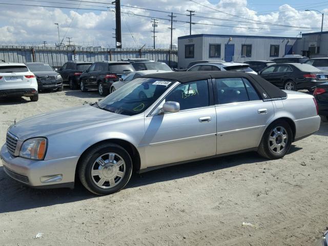 1G6KD54Y94U236139 - 2004 CADILLAC DEVILLE SILVER photo 9