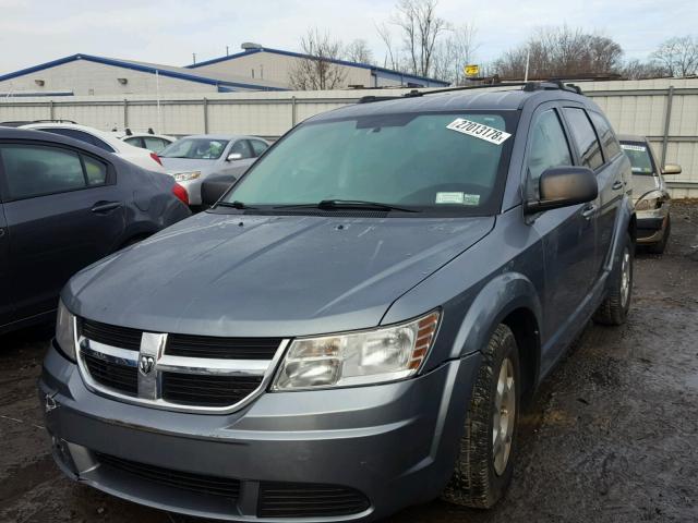 3D4PG4FBXAT183666 - 2010 DODGE JOURNEY SE GRAY photo 2