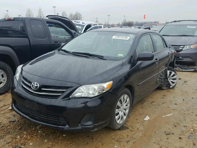 2T1BU4EE7DC008939 - 2013 TOYOTA COROLLA BA BLUE photo 2