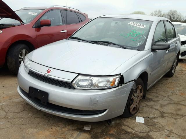 1G8AG52F74Z188834 - 2004 SATURN ION LEVEL SILVER photo 2