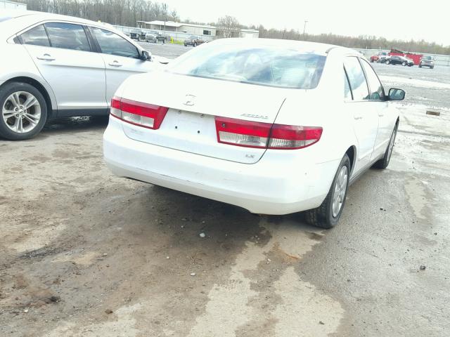 1HGCM56353A126242 - 2003 HONDA ACCORD LX WHITE photo 4