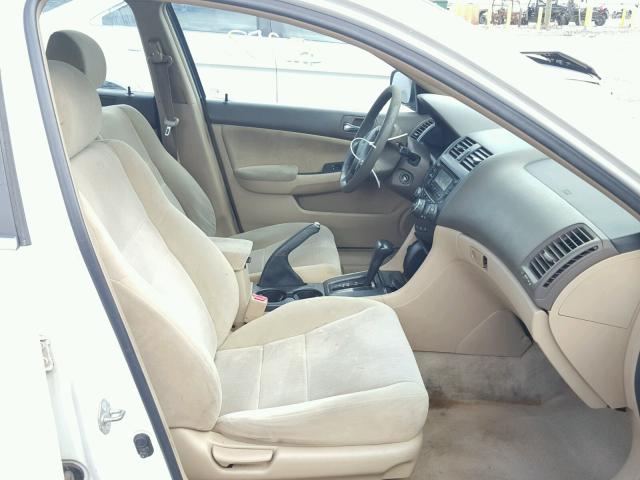 1HGCM56353A126242 - 2003 HONDA ACCORD LX WHITE photo 5