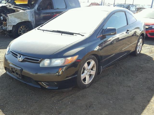 2HGFG11868H518591 - 2008 HONDA CIVIC EX BLACK photo 2