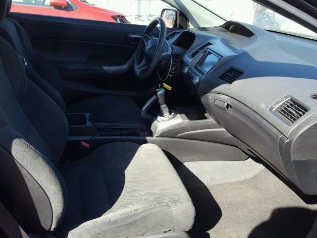 2HGFG11868H518591 - 2008 HONDA CIVIC EX შავი ფოტო 5