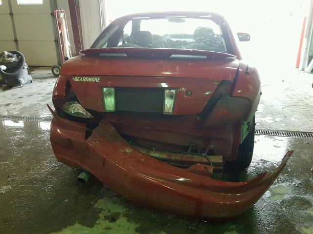 3G2JB12F75S216258 - 2005 PONTIAC SUNFIRE RED photo 9