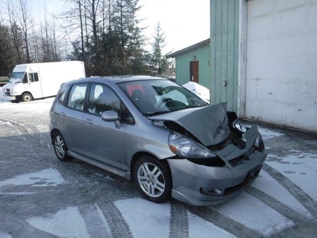 JHMGD38647S038146 - 2007 HONDA FIT S SILVER photo 1