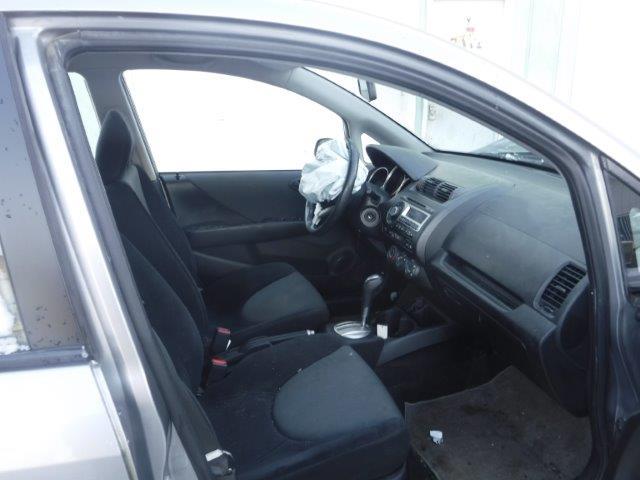 JHMGD38647S038146 - 2007 HONDA FIT S SILVER photo 5