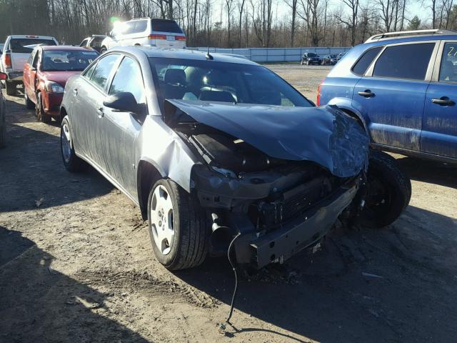 1G2ZF57B984280360 - 2008 PONTIAC G6 VALUE L GRAY photo 1