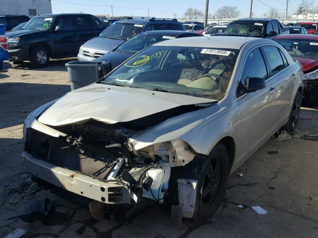 1G1ZB5E1XBF222389 - 2011 CHEVROLET MALIBU LS 棕色 照片 2