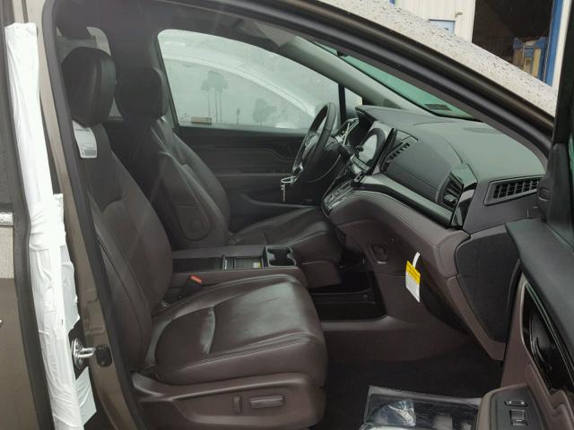 5FNRL6H9XJB054980 - 2018 HONDA ODYSSEY EL رمادي صورة 5