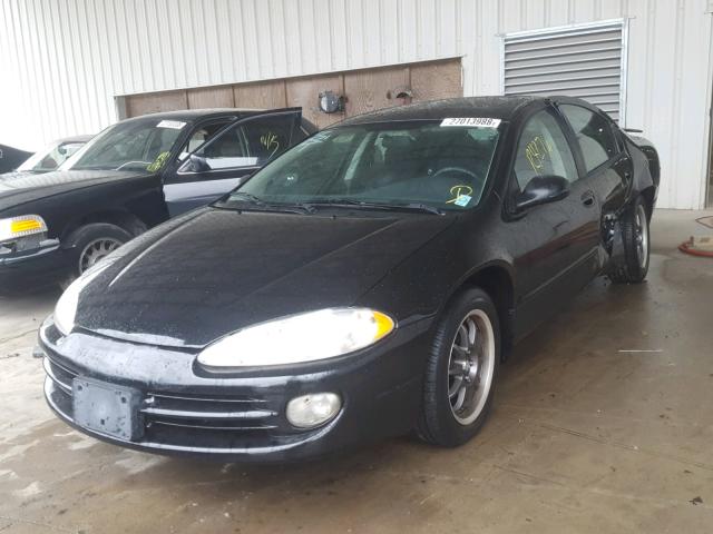 2B3HD56G82H261286 - 2002 DODGE INTREPID E BLACK photo 2