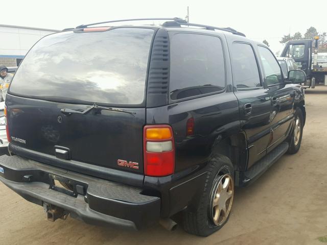 1GKEK63U53J132871 - 2003 GMC YUKON DENA BLACK photo 4