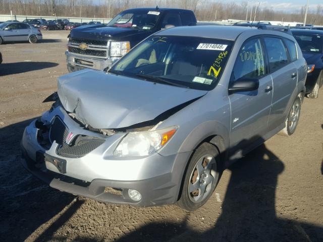 5Y2SL65846Z456556 - 2006 PONTIAC VIBE SILVER photo 2