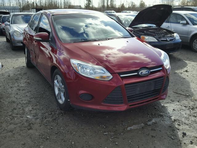 1FADP3K2XDL235576 - 2013 FORD FOCUS SE RED photo 1