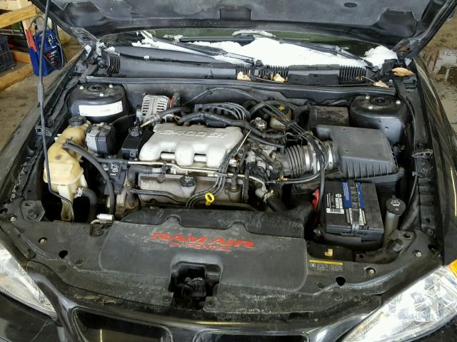 1G2NV52E83C269741 - 2003 PONTIAC GRAND AM G BLACK photo 7