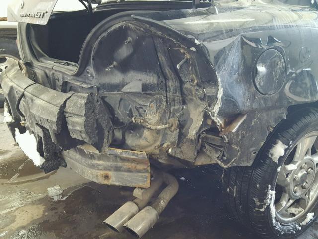 1G2NV52E83C269741 - 2003 PONTIAC GRAND AM G BLACK photo 9