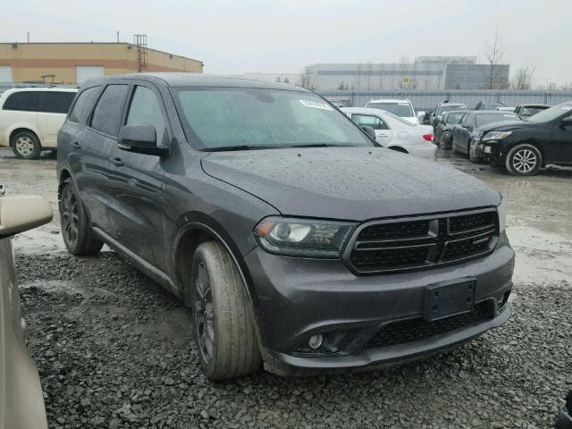 1C4SDJCT6GC385551 - 2016 DODGE DURANGO R/ GRAY photo 1