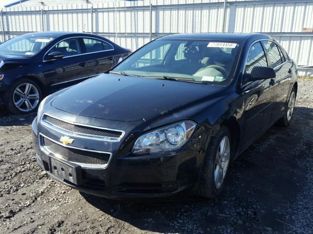 1G1ZB5E06CF109063 - 2012 CHEVROLET MALIBU LS BLACK photo 2