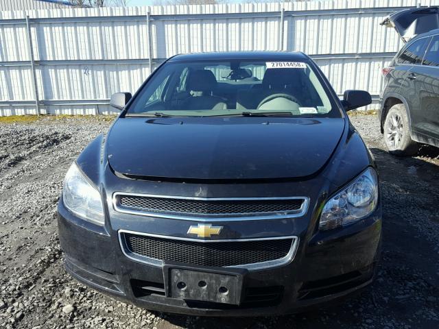 1G1ZB5E06CF109063 - 2012 CHEVROLET MALIBU LS BLACK photo 9
