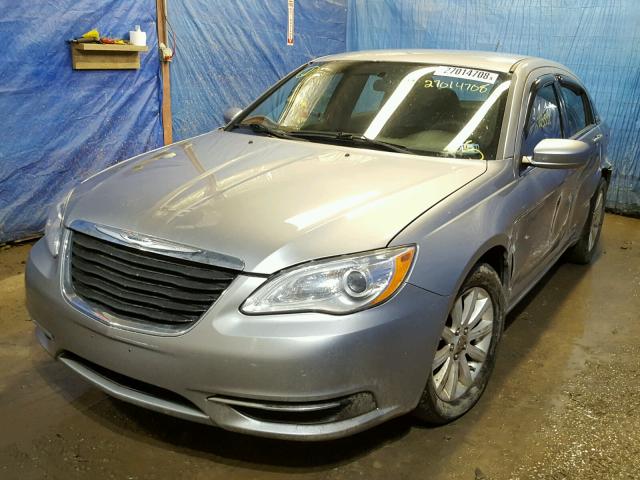 1C3CCBBG4EN106976 - 2014 CHRYSLER 200 TOURIN SILVER photo 2