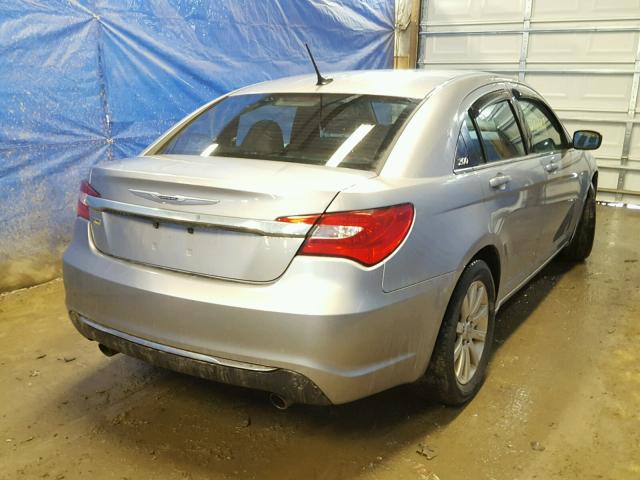 1C3CCBBG4EN106976 - 2014 CHRYSLER 200 TOURIN SILVER photo 4