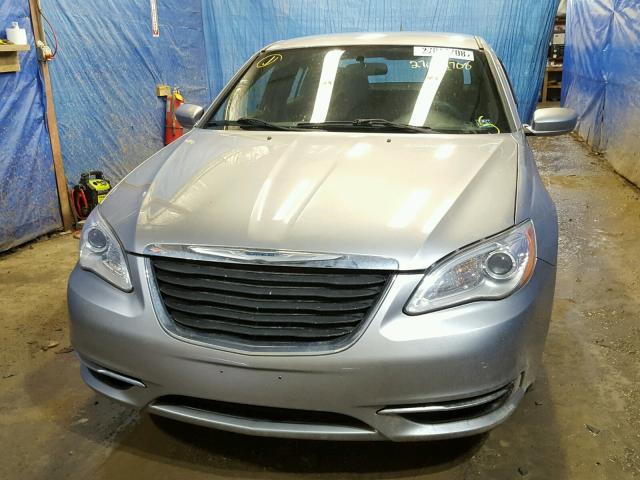 1C3CCBBG4EN106976 - 2014 CHRYSLER 200 TOURIN SILVER photo 9