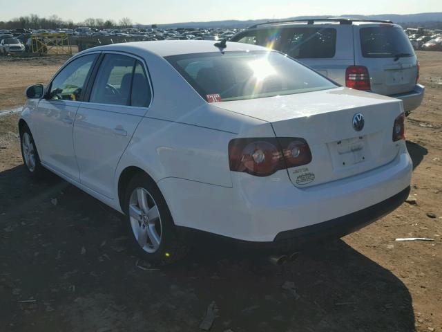 3VWRZ71K39M123790 - 2009 VOLKSWAGEN JETTA SE WHITE photo 3