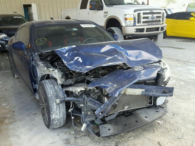 JF1ZNAA17F8708087 - 2015 TOYOTA SCION FR-S BLUE photo 1