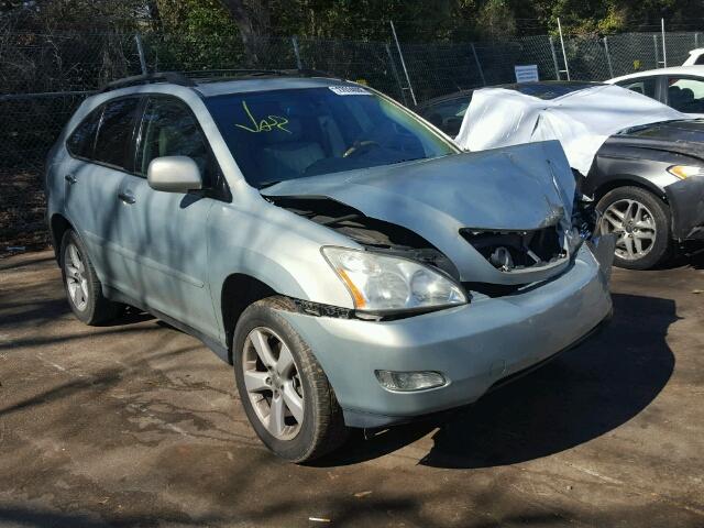 2T2GA31U05C019459 - 2005 LEXUS RX 330 GREEN photo 1