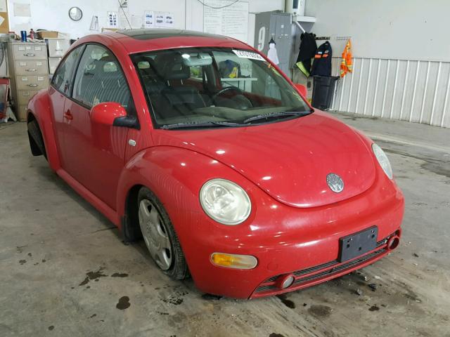 3VWCP21C41M434057 - 2001 VOLKSWAGEN NEW BEETLE 红色 照片 1