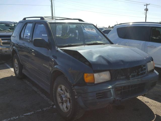 4S2CK58WXX4344875 - 1999 ISUZU RODEO S GREEN photo 1