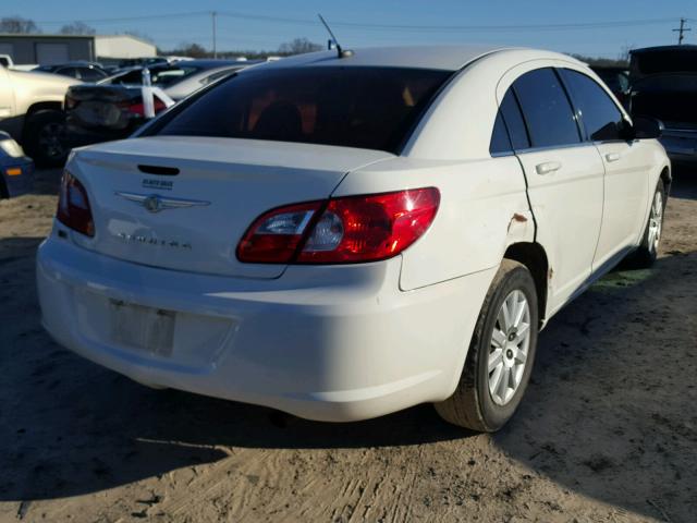 1C3LC46R78N179027 - 2008 CHRYSLER SEBRING LX WHITE photo 4