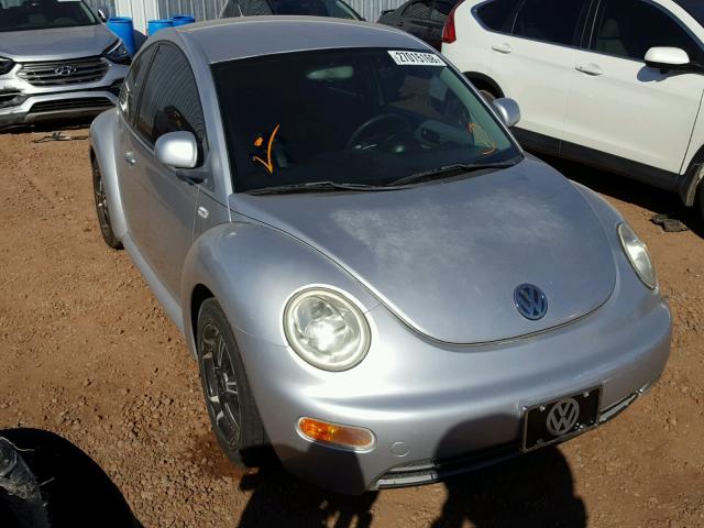 3VWBA21CXYM413799 - 2000 VOLKSWAGEN NEW BEETLE SILVER photo 1