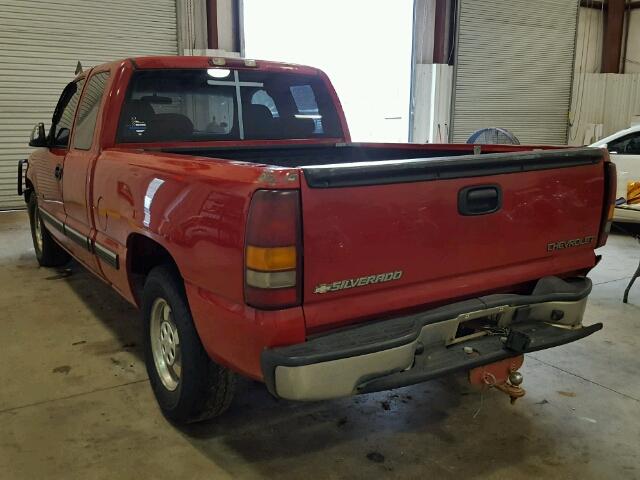 2GCEC19W121268508 - 2002 CHEVROLET SILVERADO RED photo 3