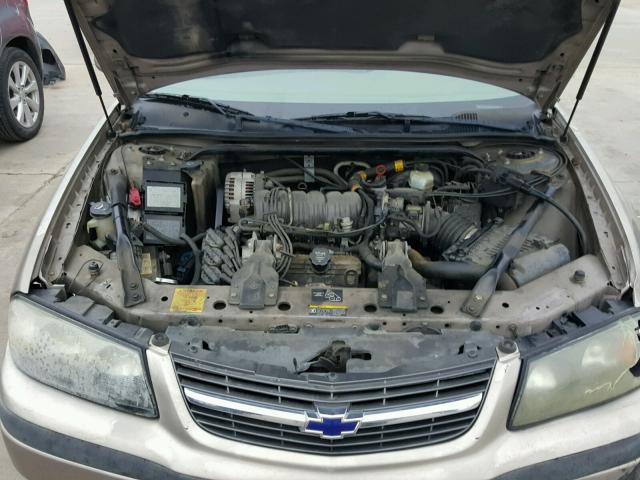 2G1WH55K329194681 - 2002 CHEVROLET IMPALA LS TAN photo 7