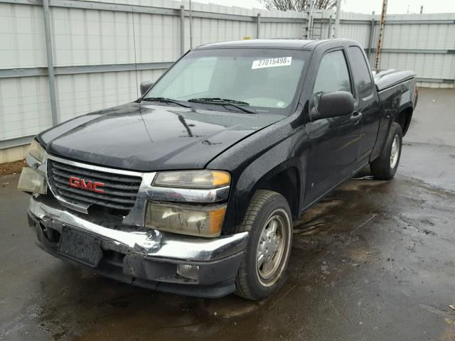 1GTCS199X78147906 - 2007 GMC CANYON BLACK photo 2