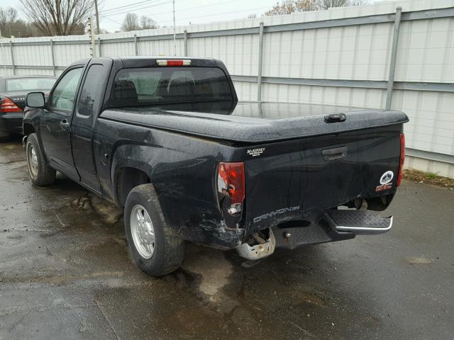 1GTCS199X78147906 - 2007 GMC CANYON BLACK photo 3