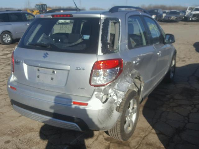 JS2YB5A3XC6302177 - 2012 SUZUKI SX4 BASE SILVER photo 4