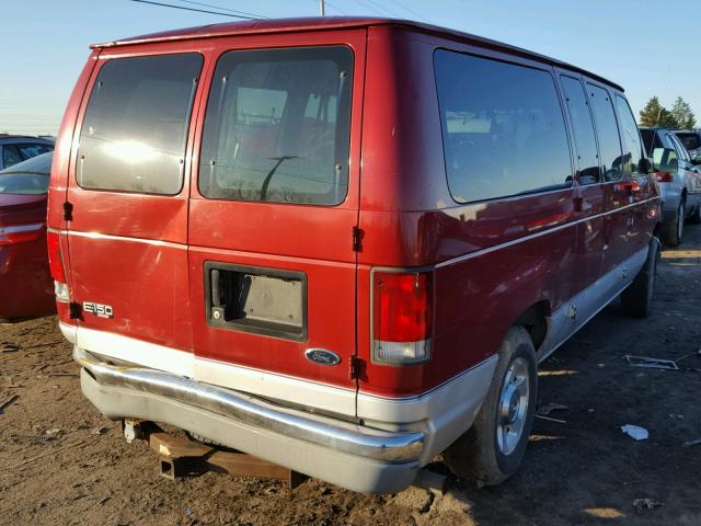 1FMRE11LXYHA09238 - 2000 FORD ECONOLINE RED photo 4