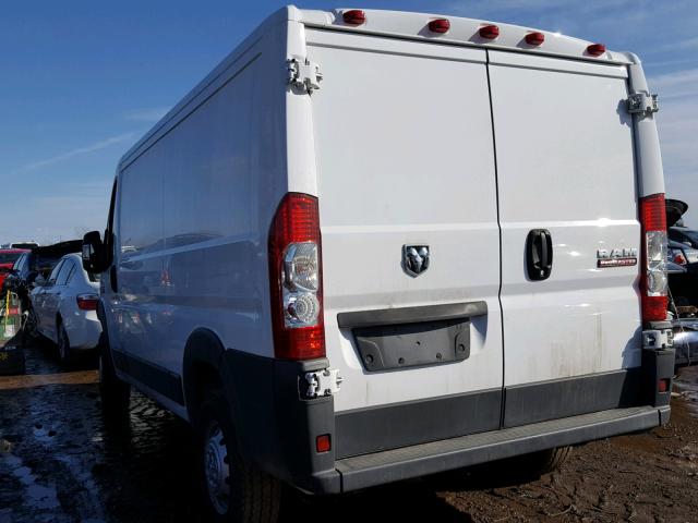 3C6TRVAG0HE508135 - 2017 RAM PROMASTER WHITE photo 3