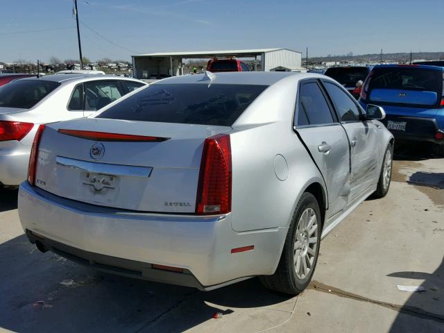 1G6DA5EY5B0146670 - 2011 CADILLAC CTS SILVER photo 4