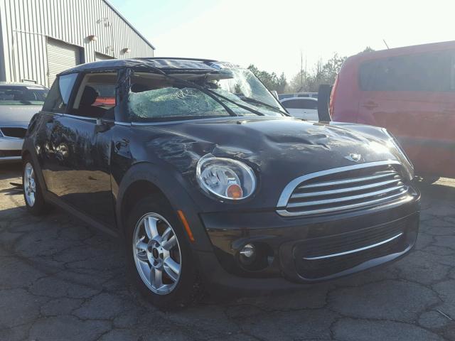 WMWSU3C57DT690871 - 2013 MINI COOPER BLACK photo 1