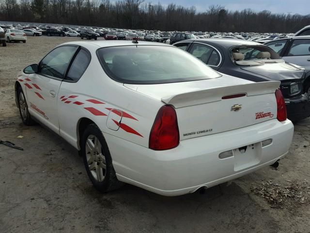 2G1WK151X69294736 - 2006 CHEVROLET MONTE CARL 白色 照片 3