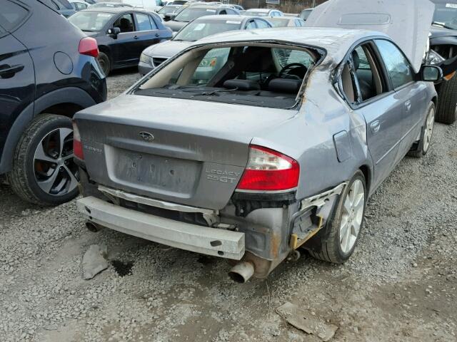 4S3BL676894212535 - 2009 SUBARU LEGACY 2.5 SILVER photo 4